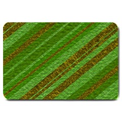 Stripes Course Texture Background Large Doormat  by Sapixe