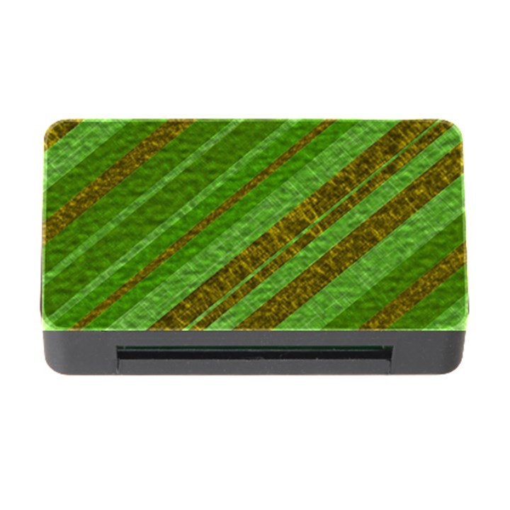 Stripes Course Texture Background Memory Card Reader with CF