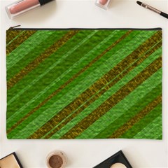 Stripes Course Texture Background Cosmetic Bag (xxxl)  by Sapixe