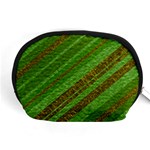 Stripes Course Texture Background Accessory Pouches (Medium)  Front