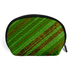 Stripes Course Texture Background Accessory Pouches (large)  by Sapixe