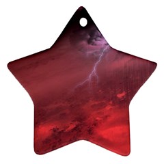 Storm Clouds And Rain Molten Iron May Be Common Occurrences Of Failed Stars Known As Brown Dwarfs Star Ornament (Two Sides)