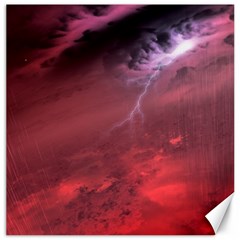 Storm Clouds And Rain Molten Iron May Be Common Occurrences Of Failed Stars Known As Brown Dwarfs Canvas 12  x 12  