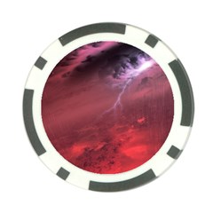 Storm Clouds And Rain Molten Iron May Be Common Occurrences Of Failed Stars Known As Brown Dwarfs Poker Chip Card Guard by Sapixe