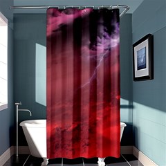 Storm Clouds And Rain Molten Iron May Be Common Occurrences Of Failed Stars Known As Brown Dwarfs Shower Curtain 36  X 72  (stall)  by Sapixe