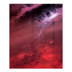 Storm Clouds And Rain Molten Iron May Be Common Occurrences Of Failed Stars Known As Brown Dwarfs Shower Curtain 60  X 72  (medium)  by Sapixe