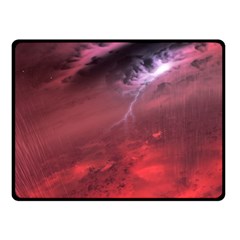 Storm Clouds And Rain Molten Iron May Be Common Occurrences Of Failed Stars Known As Brown Dwarfs Double Sided Fleece Blanket (small)  by Sapixe