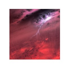 Storm Clouds And Rain Molten Iron May Be Common Occurrences Of Failed Stars Known As Brown Dwarfs Small Satin Scarf (square) by Sapixe