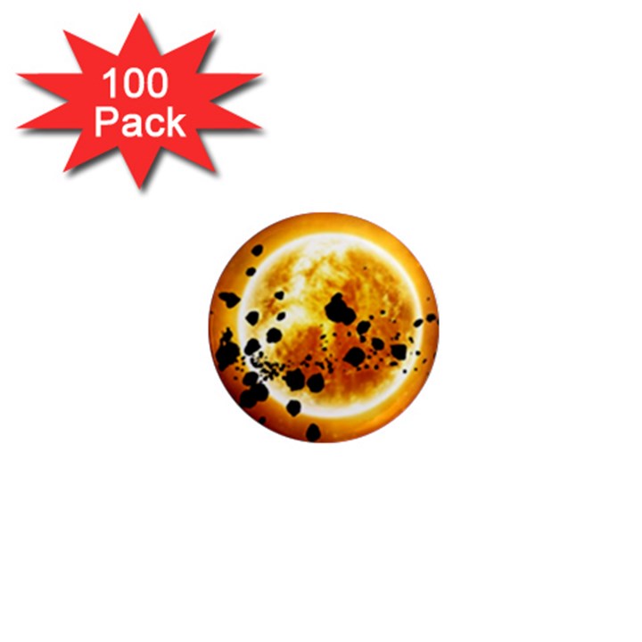 Sun Man 1  Mini Magnets (100 pack) 