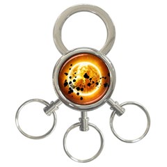 Sun Man 3-ring Key Chains by Sapixe