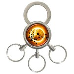 Sun Man 3-Ring Key Chains Front