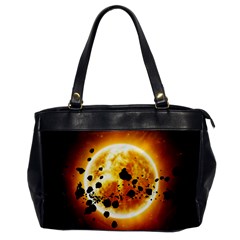 Sun Man Office Handbags by Sapixe