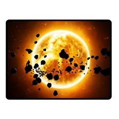 Sun Man Fleece Blanket (small) by Sapixe