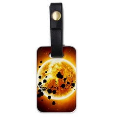 Sun Man Luggage Tags (one Side)  by Sapixe