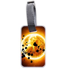 Sun Man Luggage Tags (two Sides) by Sapixe