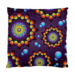 Texture Background Flower Pattern Standard Cushion Case (two Sides) by Sapixe