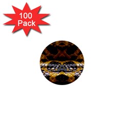 Textures Snake Skin Patterns 1  Mini Buttons (100 pack) 