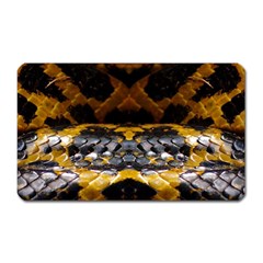 Textures Snake Skin Patterns Magnet (Rectangular)