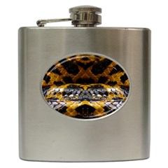 Textures Snake Skin Patterns Hip Flask (6 oz)