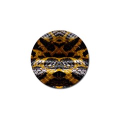 Textures Snake Skin Patterns Golf Ball Marker