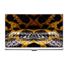 Textures Snake Skin Patterns Business Card Holders