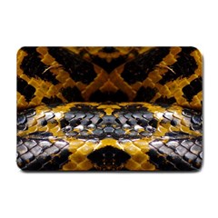 Textures Snake Skin Patterns Small Doormat 