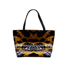 Textures Snake Skin Patterns Shoulder Handbags