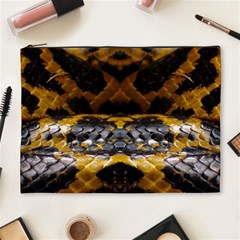 Textures Snake Skin Patterns Cosmetic Bag (XL)