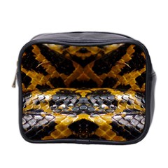 Textures Snake Skin Patterns Mini Toiletries Bag 2-Side