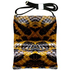 Textures Snake Skin Patterns Shoulder Sling Bags