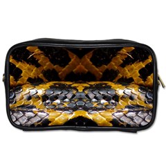 Textures Snake Skin Patterns Toiletries Bags 2-side