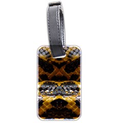 Textures Snake Skin Patterns Luggage Tags (Two Sides)