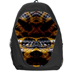 Textures Snake Skin Patterns Backpack Bag