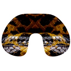 Textures Snake Skin Patterns Travel Neck Pillows