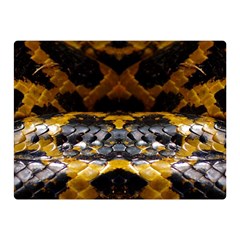 Textures Snake Skin Patterns Double Sided Flano Blanket (Mini) 