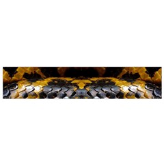 Textures Snake Skin Patterns Small Flano Scarf