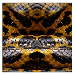 Textures Snake Skin Patterns Large Satin Scarf (Square)