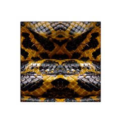 Textures Snake Skin Patterns Satin Bandana Scarf