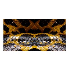 Textures Snake Skin Patterns Satin Shawl