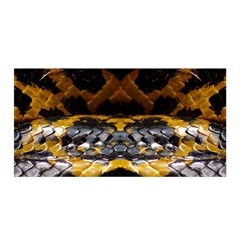 Textures Snake Skin Patterns Satin Wrap