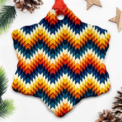 The Amazing Pattern Library Ornament (snowflake) by Sapixe