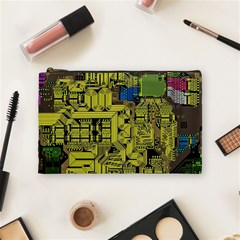 Technology Circuit Board Cosmetic Bag (medium)  by Sapixe