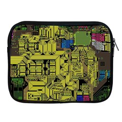 Technology Circuit Board Apple Ipad 2/3/4 Zipper Cases by Sapixe