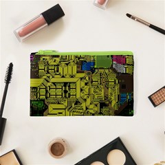 Technology Circuit Board Cosmetic Bag (xs) by Sapixe