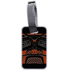 Traditional Northwest Coast Native Art Luggage Tags (two Sides) by Sapixe