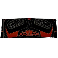 Traditional Northwest Coast Native Art Body Pillow Case (dakimakura) by Sapixe