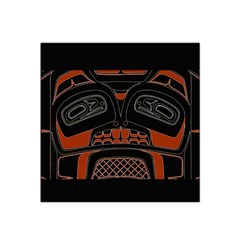 Traditional Northwest Coast Native Art Satin Bandana Scarf by Sapixe