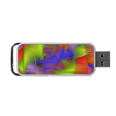 Texture Pattern Programming Processing Portable Usb Flash (two Sides) by Sapixe