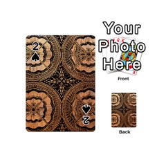 The Art Of Batik Printing Playing Cards 54 (mini)  by Sapixe