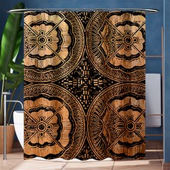 The Art Of Batik Printing Shower Curtain 60  X 72  (medium)  by Sapixe